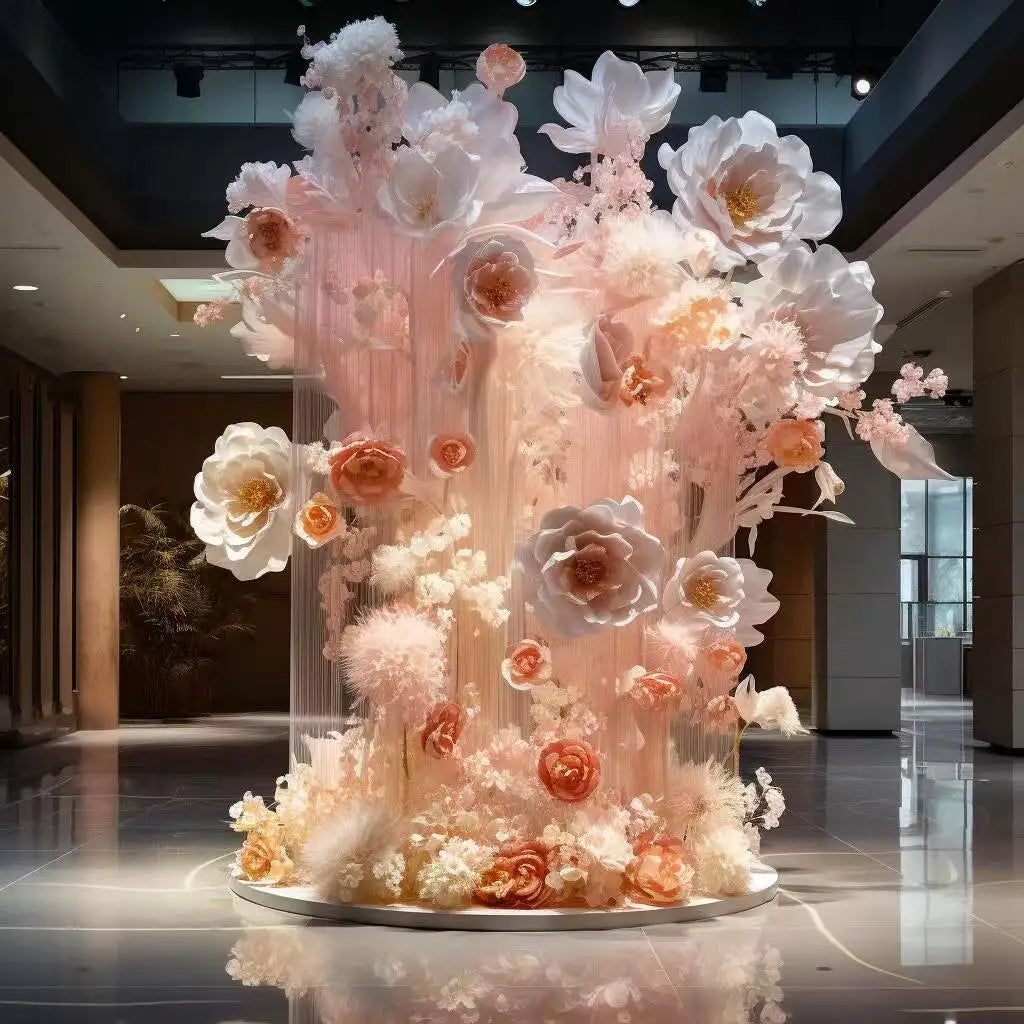 2026 Wedding Trends: Why "Ethereal" Giant Flowers are the New Standard for Luxury Decors