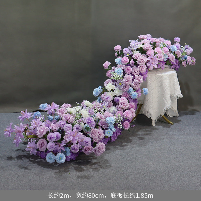 Decorative Floral Artificial Flower Wall Artificial Plants Flowers Backdrop Wedding Decorations