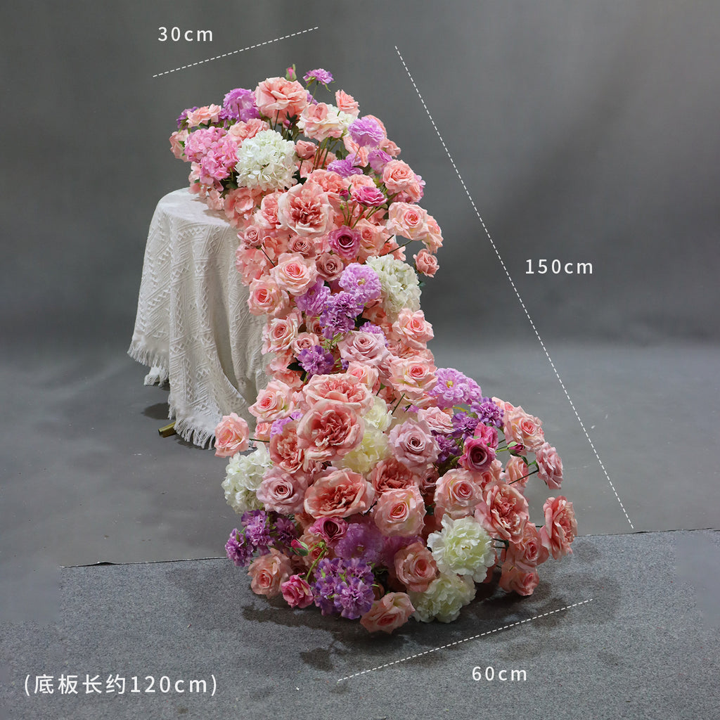 Decorative Floral Artificial Flower Wall Artificial Plants Flowers Backdrop Wedding Decorations
