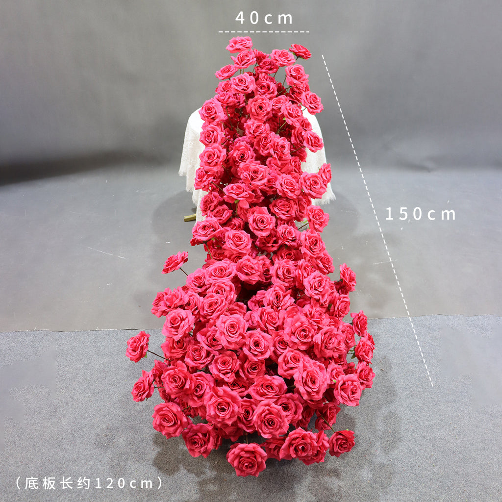 Decorative Floral Artificial Flower Wall Artificial Plants Flowers Backdrop Wedding Decorations