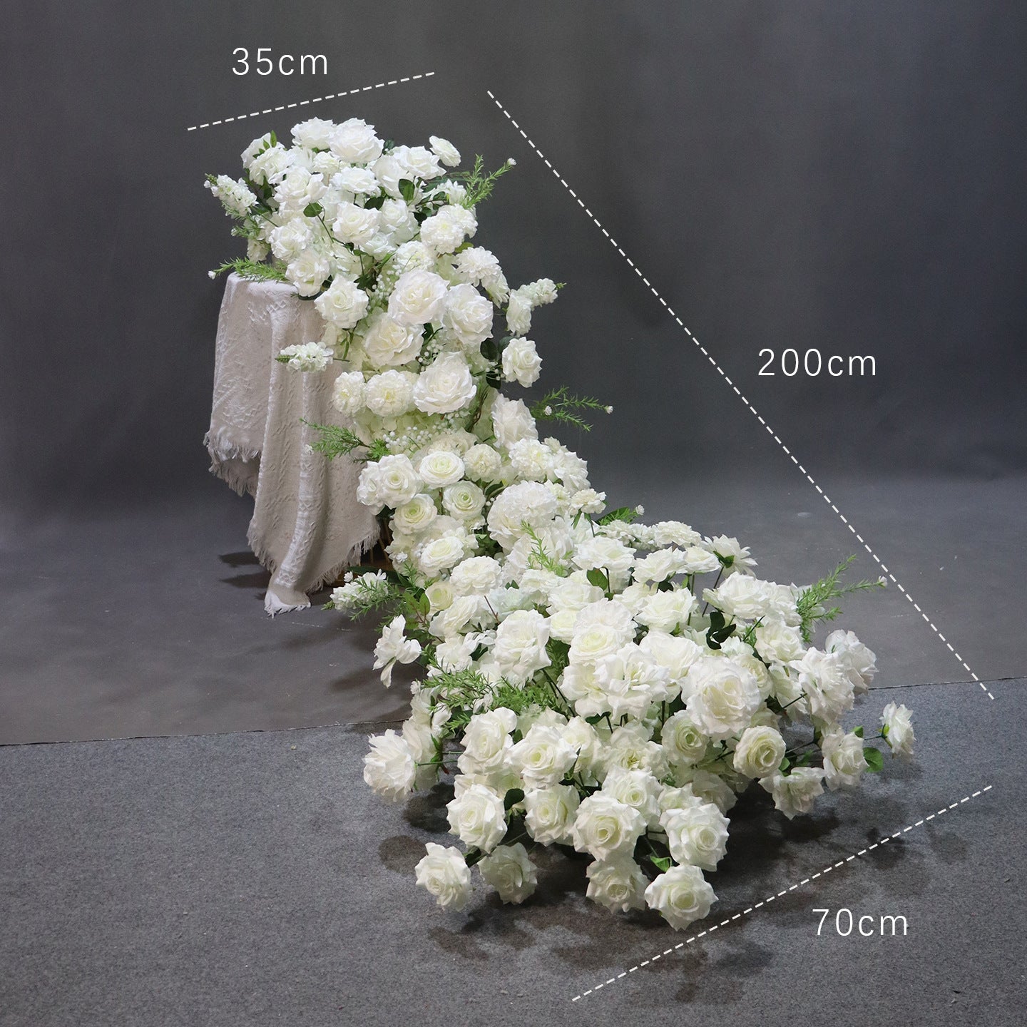 Decorative Floral Artificial Flower Wall Artificial Plants Flowers Backdrop Wedding Decorations