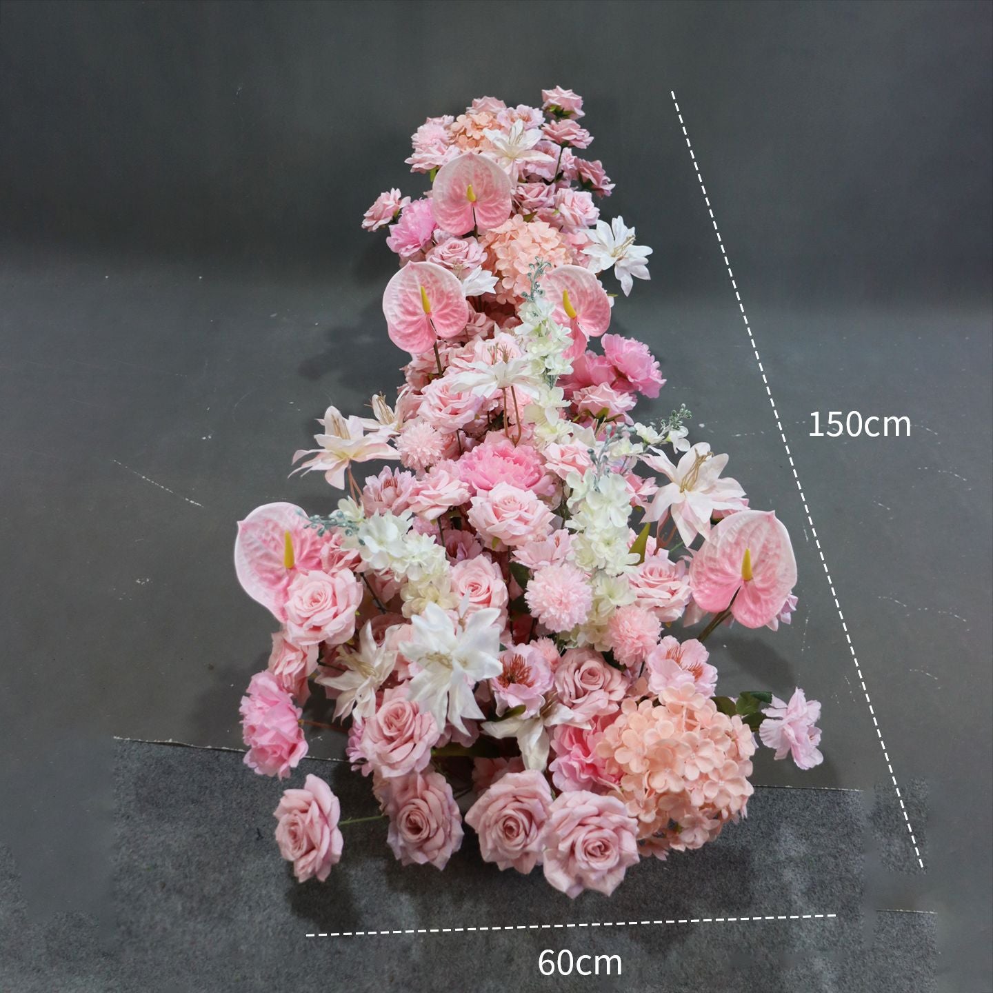 Decorative Floral Artificial Flower Wall Artificial Plants Flowers Backdrop Wedding Decorations