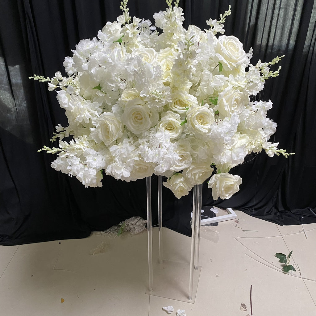 Artificial Flower Ball Wedding Table Decoration – 40cm Colorful Faux Flower Ball