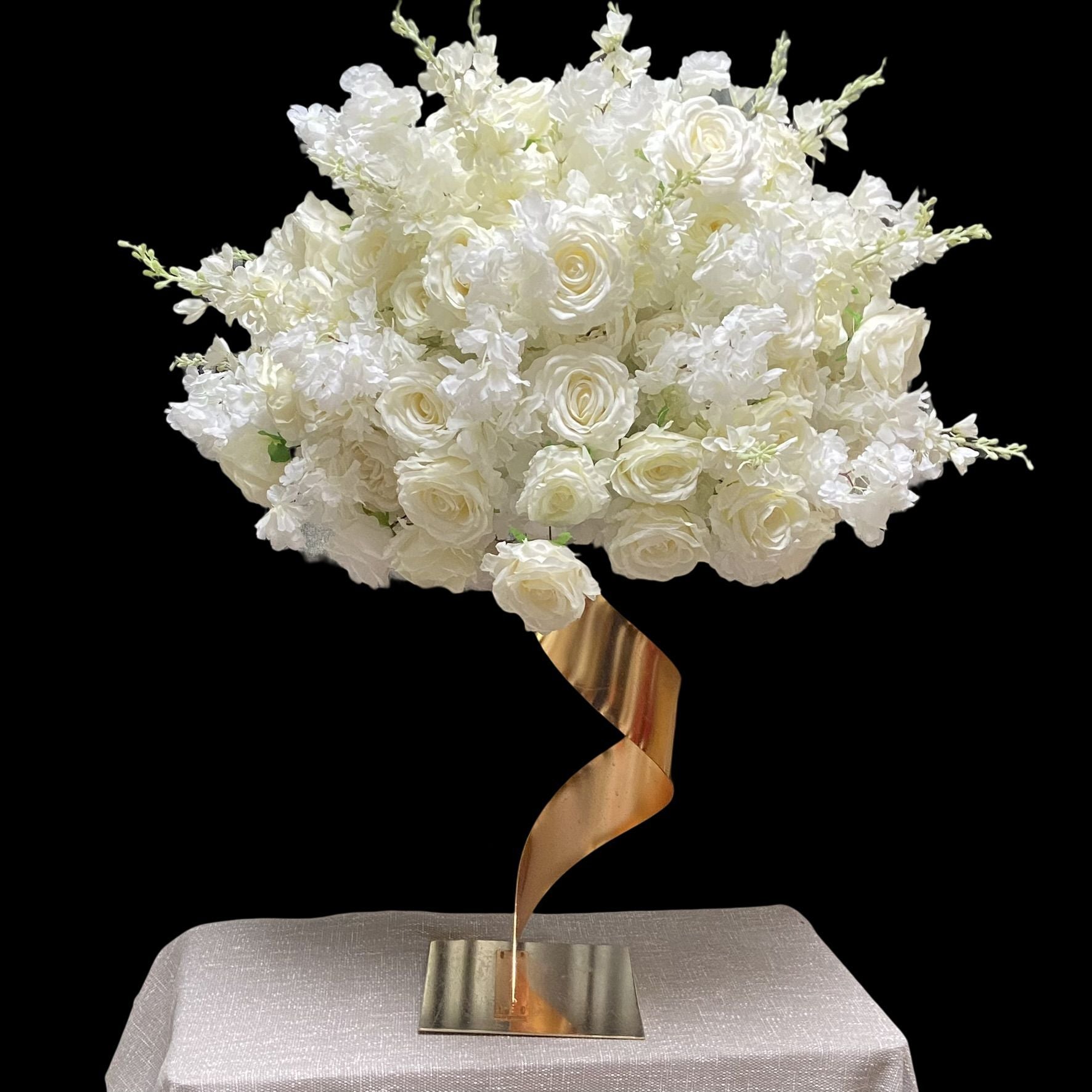 Artificial Flower Ball Wedding Table Decoration – 40cm Colorful Faux Flower Ball