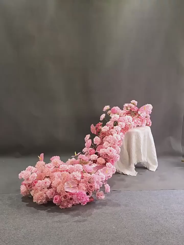 Decorative Floral Artificial Flower Wall Artificial Plants Flowers Backdrop Wedding Decorations